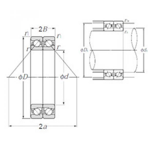 Rodamiento HTA012DB NTN #1 image