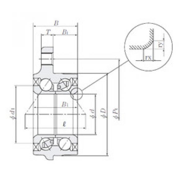 Rodamiento HUB147-28 NTN #1 image