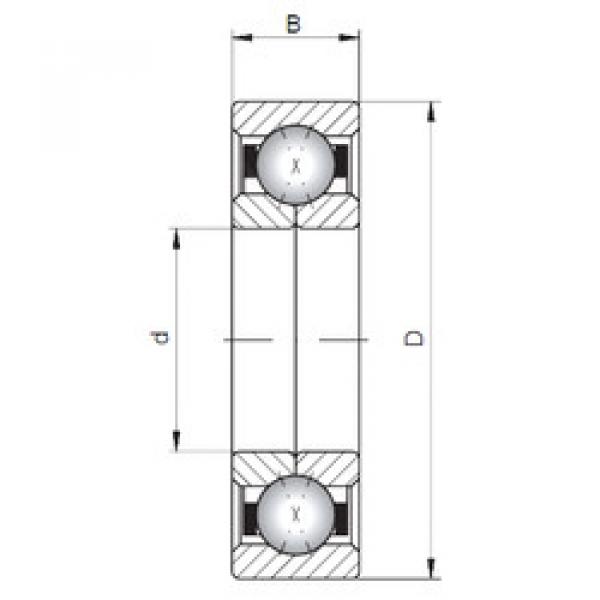 Rodamiento QJ1009 ISO #1 image