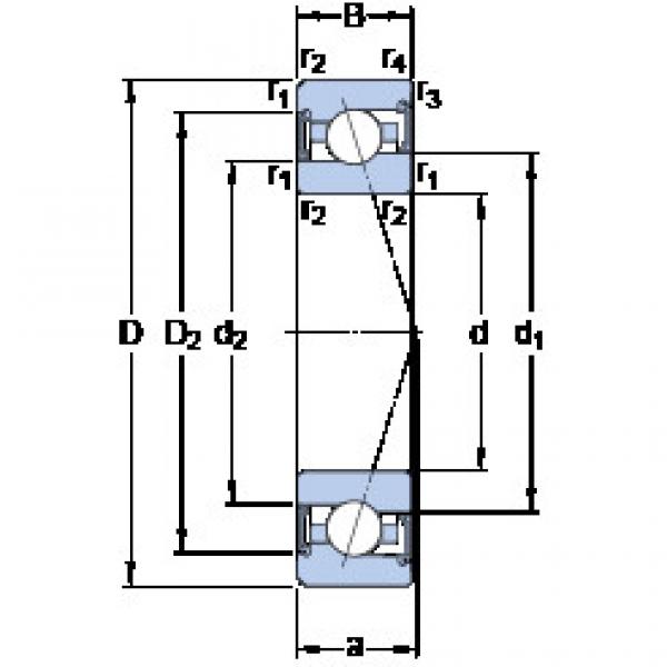 Rodamiento S7011 ACE/HCP4A SKF #1 image