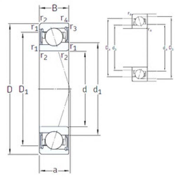 Rodamiento S71903 CE/HCP4A SKF #1 image