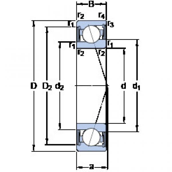 Rodamiento S71905 ACE/HCP4A SKF #1 image