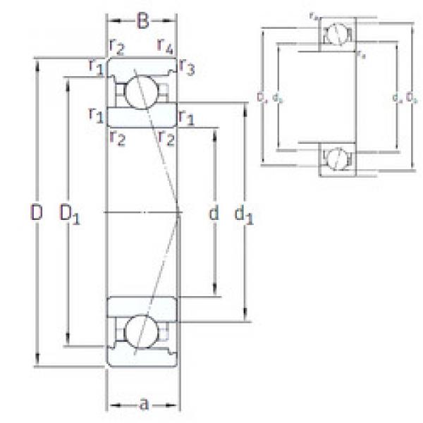 Rodamiento VEX 7 7CE3 SNFA #1 image