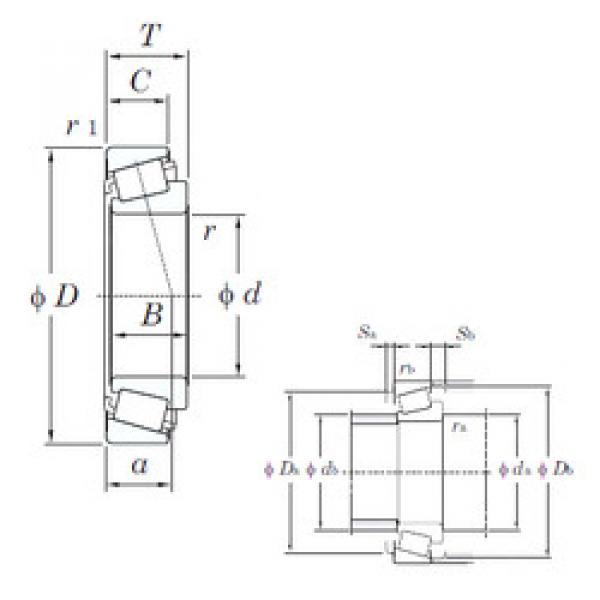 Rodamiento 26884R/26820 KOYO #1 image