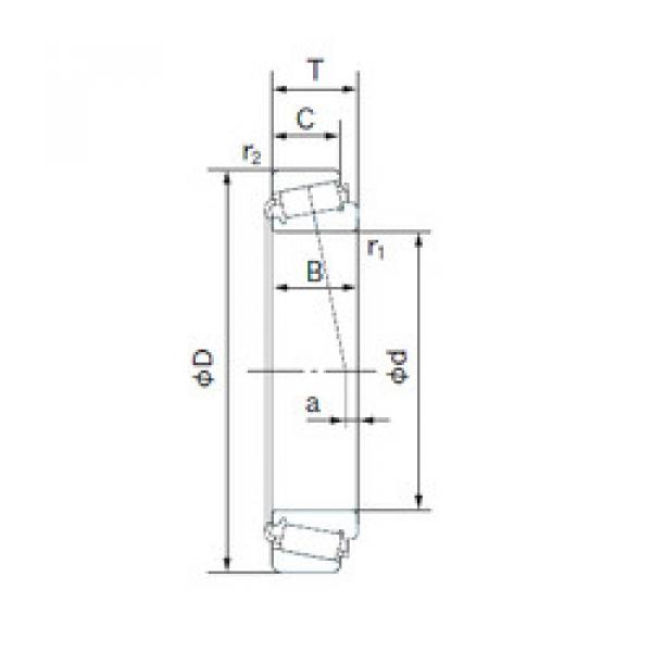 Rodamiento 15117/15245 NACHI #1 image