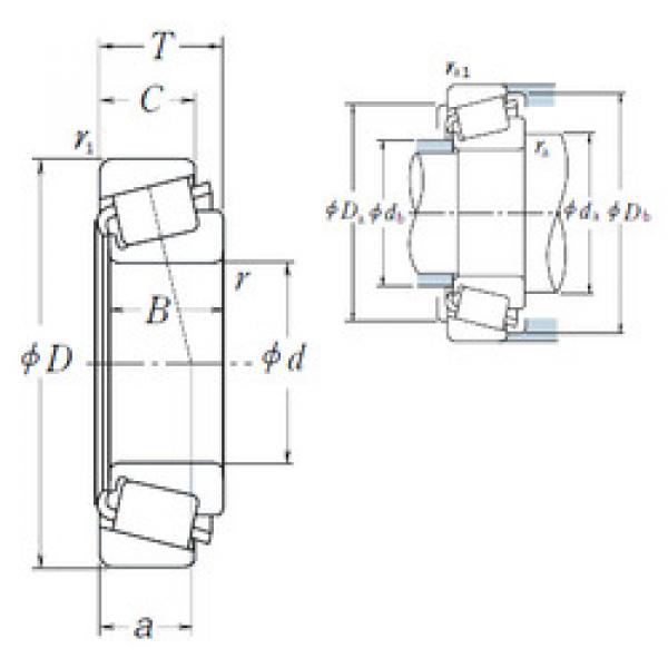 Rodamiento JL725346/JL725316 NSK #1 image