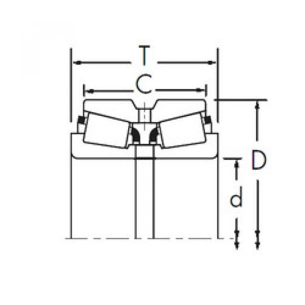 Rodamiento 24112/24262D Timken #1 image