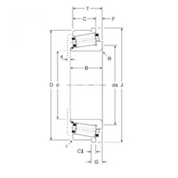 Rodamiento 100034X/100080C Gamet #1 image