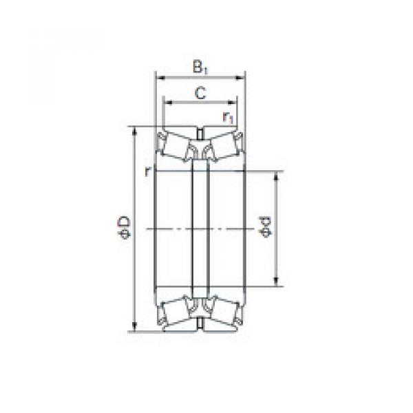 Rodamiento 140KBE03 NACHI #1 image