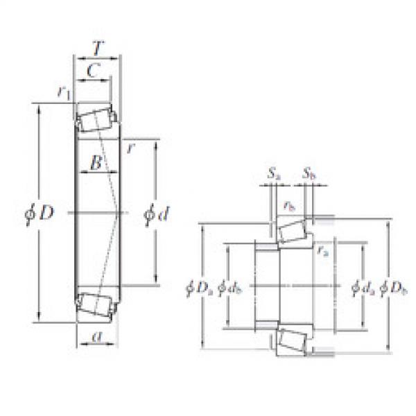 Rodamiento EE107060/107107 KOYO #1 image