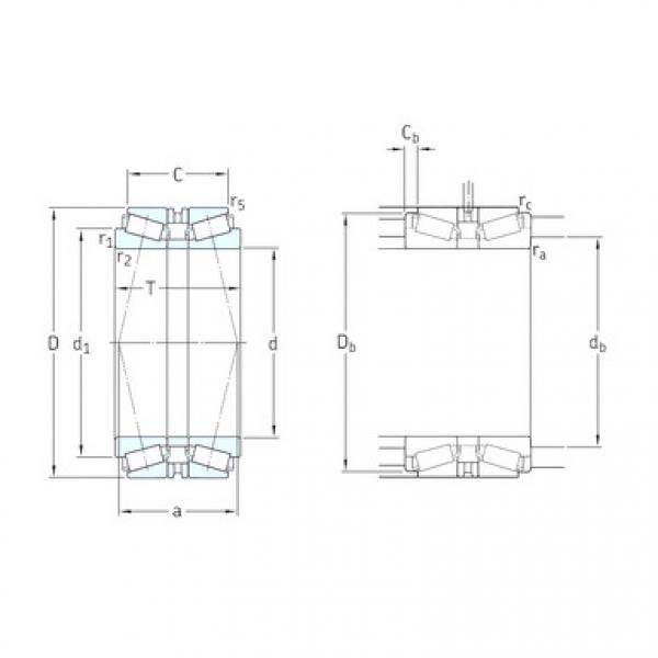 Rodamiento 30215T70J2/DBC270 SKF #1 image