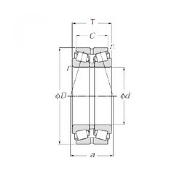 Rodamiento 413040E1 NTN #1 image