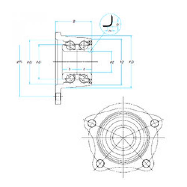 Rodamiento ZA-35BWK04-Y-2CA15** NSK #1 image