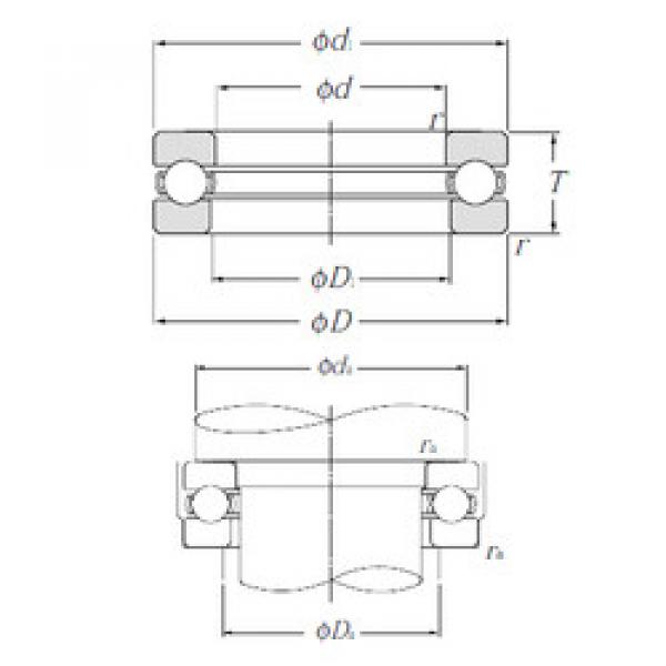 Rodamiento 51105 NTN #1 image