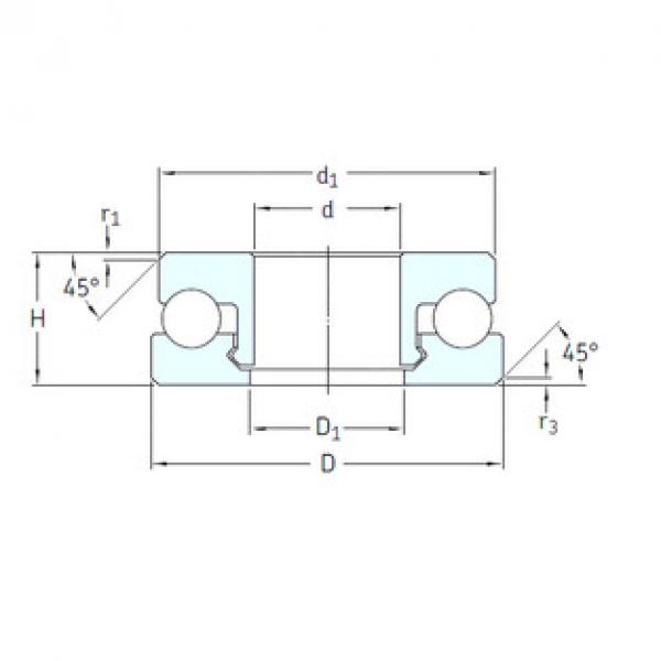 Rodamiento 51107V/HR22Q2 SKF #1 image