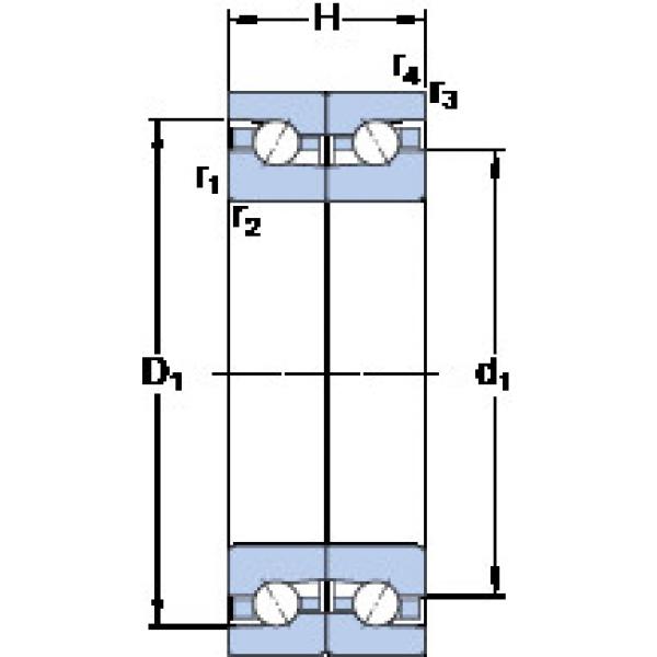 Rodamiento BTM 85 BTN9/P4CDB SKF #1 image