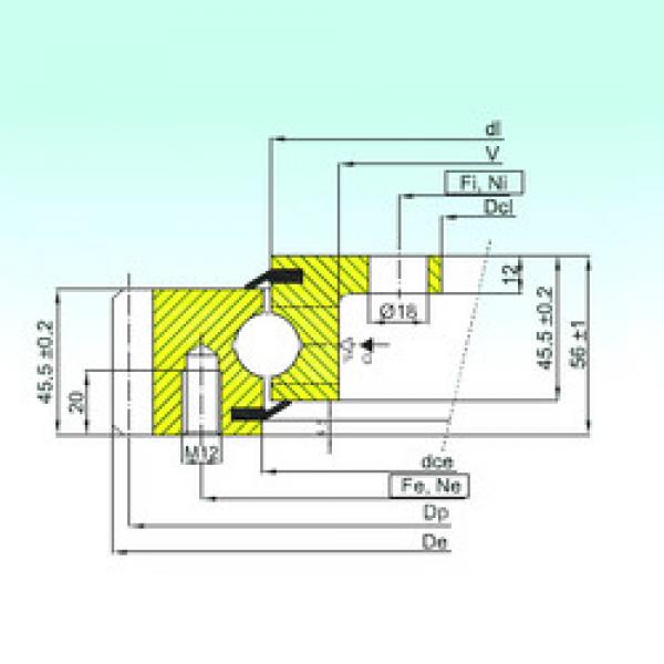 Rodamiento EBL.20.1094.201-2STPN ISB #1 image