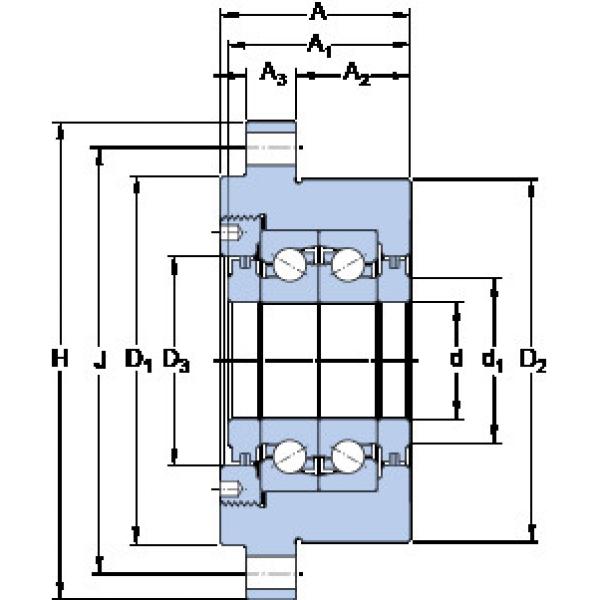 Rodamiento FBSA 205/DF SKF #1 image