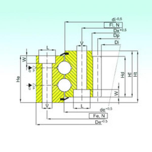 Rodamiento ZB2.20.0897.200-1SPPN ISB #1 image