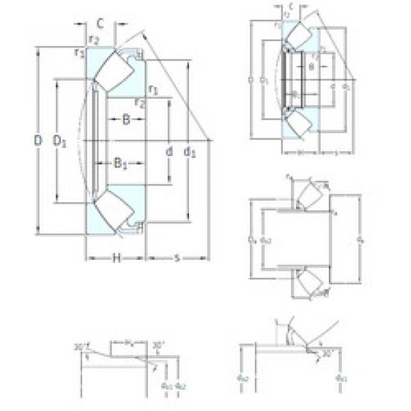 Rodamiento 29456E SKF #1 image