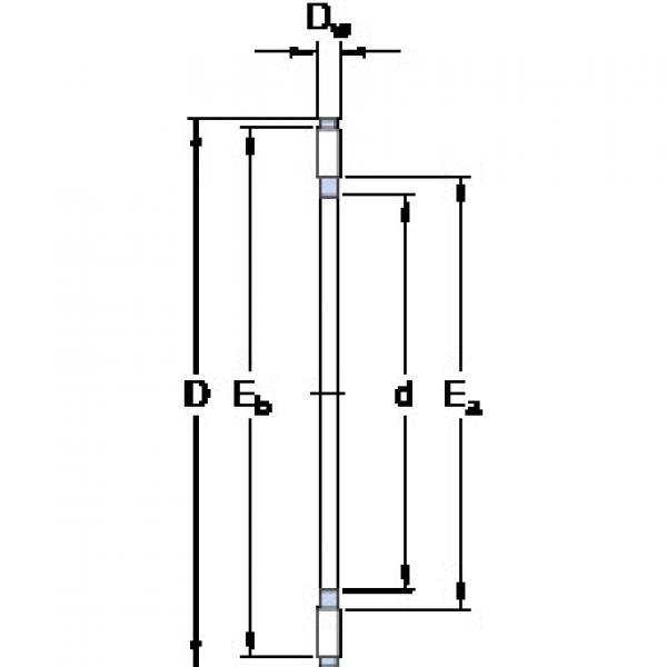 Rodamiento AXK 110145 SKF #1 image