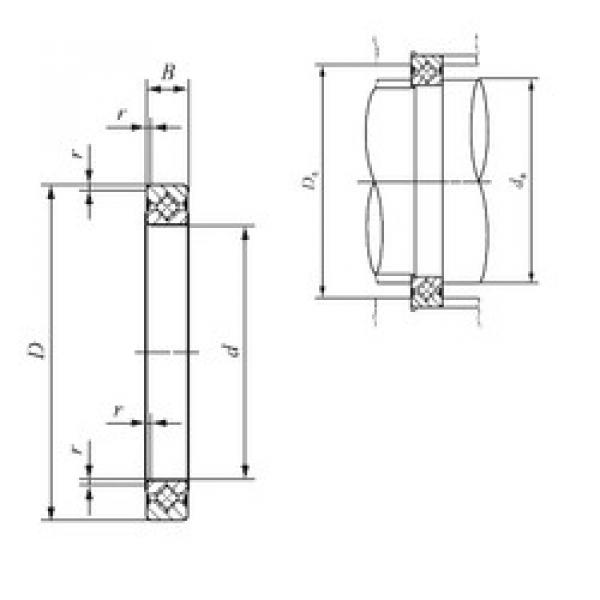 Rodamiento CRBS 1408 V IKO #1 image