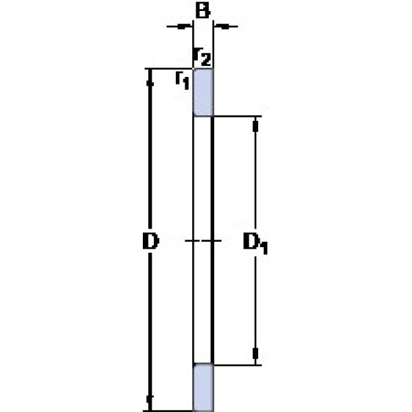 Rodamiento GS 81134 SKF #1 image