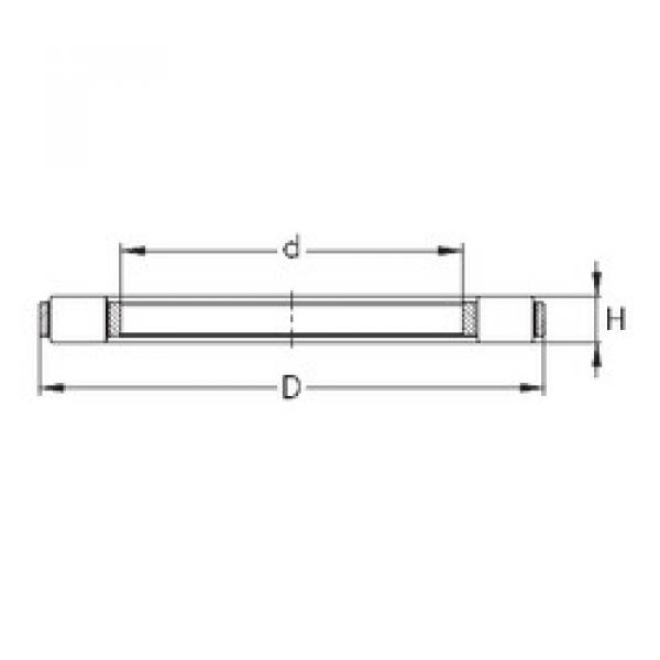 Rodamiento K 81260-MB NKE #1 image