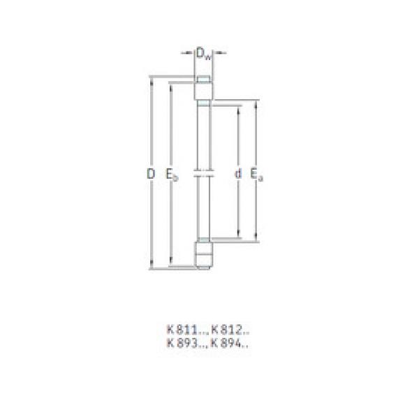 Rodamiento K81103TN SKF #1 image