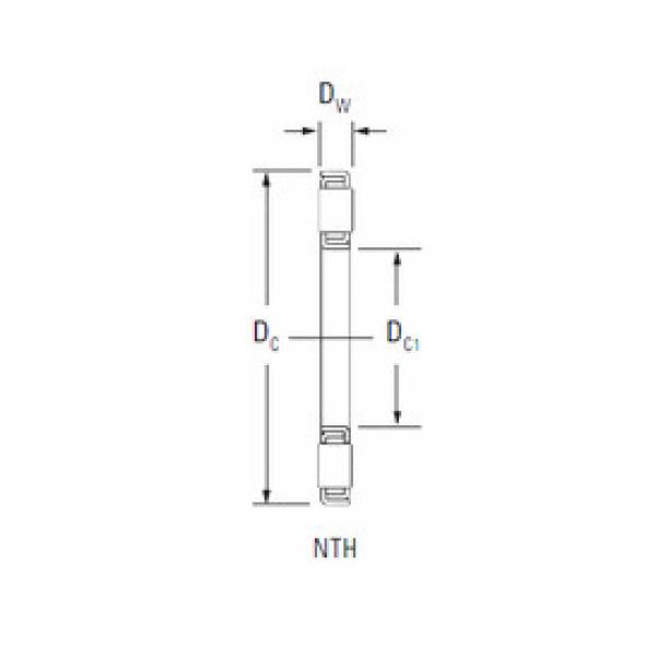 Rodamiento NTH-3662 Timken #1 image