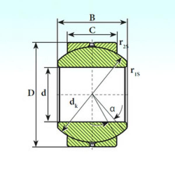 Rodamiento GE 30 SB ISB #1 image