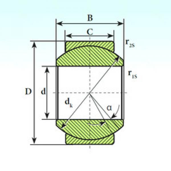 Rodamiento GE 16 SP ISB #1 image