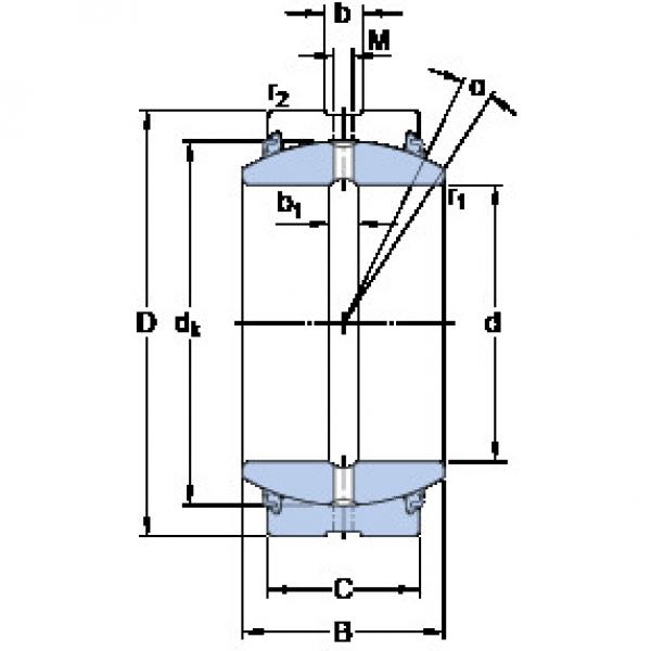 Rodamiento GEZ 312 ESX-2LS SKF #1 image