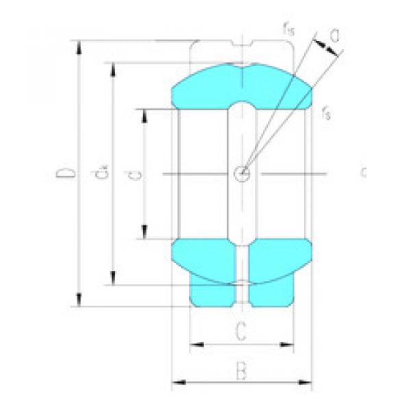 Rodamiento GEZ107ES LS #1 image