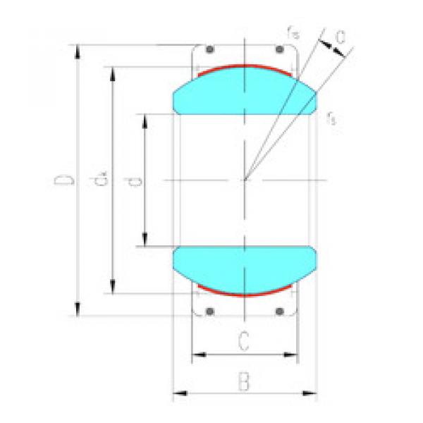 Rodamiento GE140XT-2RS LS #1 image