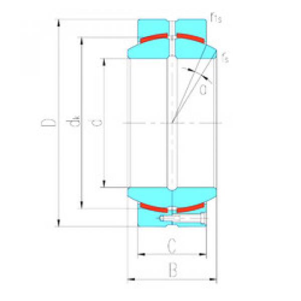 Rodamiento GEC530HCS LS #1 image