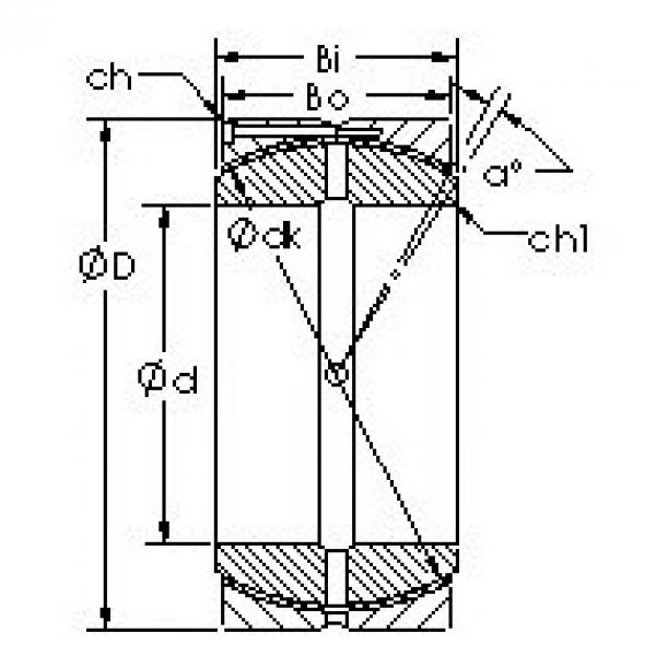 Rodamiento GEH360HCS AST #1 image