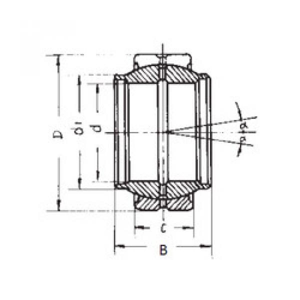 Rodamiento GEEW50ES-2RS FBJ #1 image