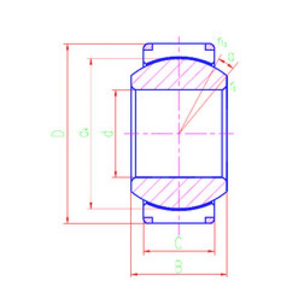 Rodamiento GEH120XT-2RS LS #1 image