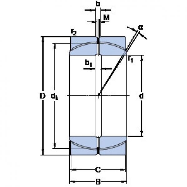 Rodamiento GEP 180 FS SKF #1 image