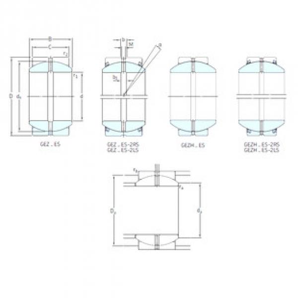 Rodamiento GEZH408ES SKF #1 image