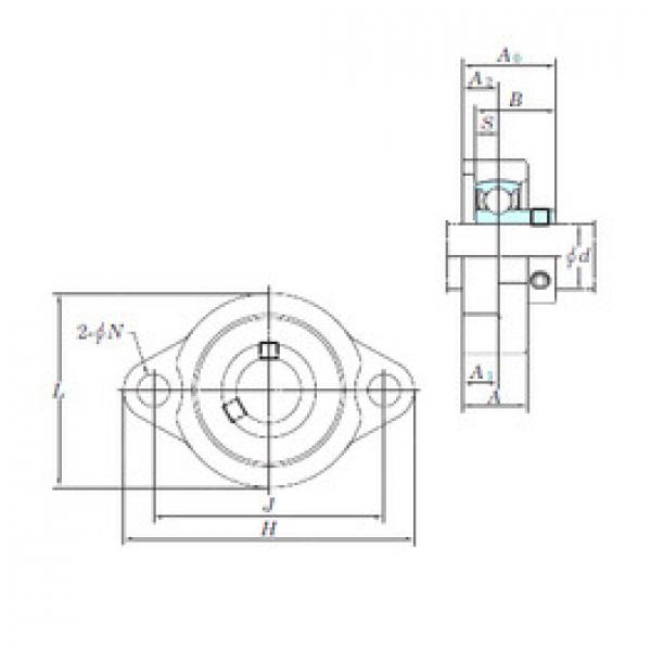 Rodamiento BLF205-15 KOYO #1 image