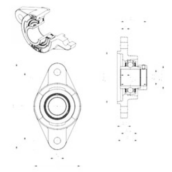 Rodamiento EXFLZ212 SNR #1 image