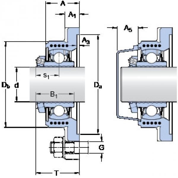 Rodamiento FYK 35 LEF SKF #1 image