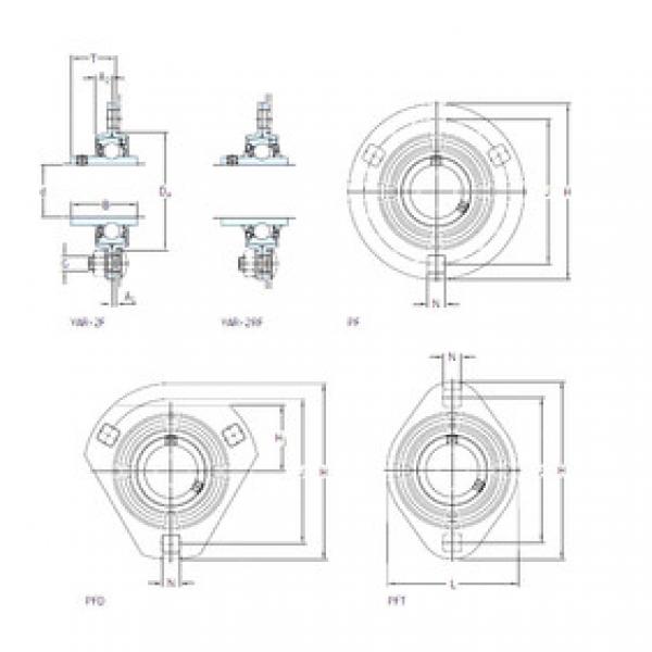 Rodamiento PFD 30 WF SKF #1 image