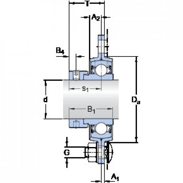 Rodamiento PFD 3/4 FM SKF #1 image