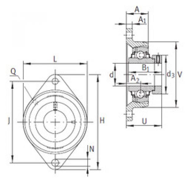 Rodamiento RCJT35-FA164 INA #1 image