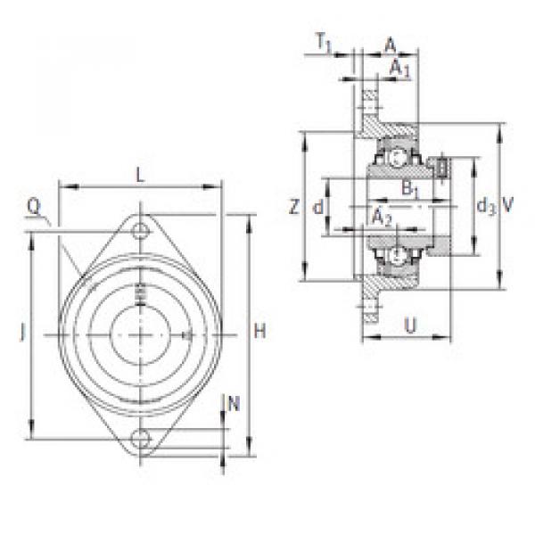 Rodamiento RCJTZ25 INA #1 image