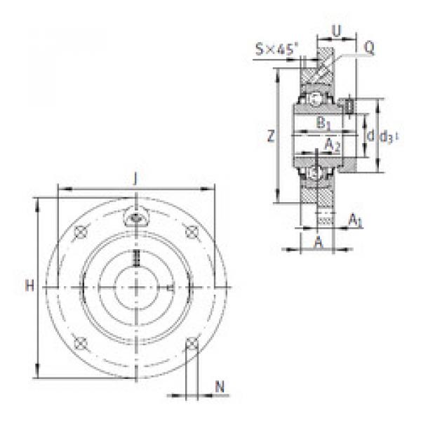 Rodamiento RME120 INA #1 image