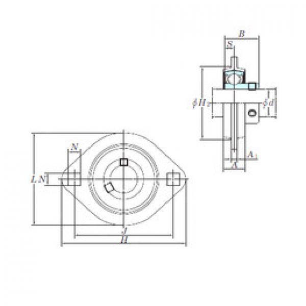 Rodamiento SBPFL205 KOYO #1 image